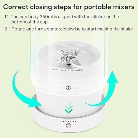 Electric Portable Mini Juicer Bottle
