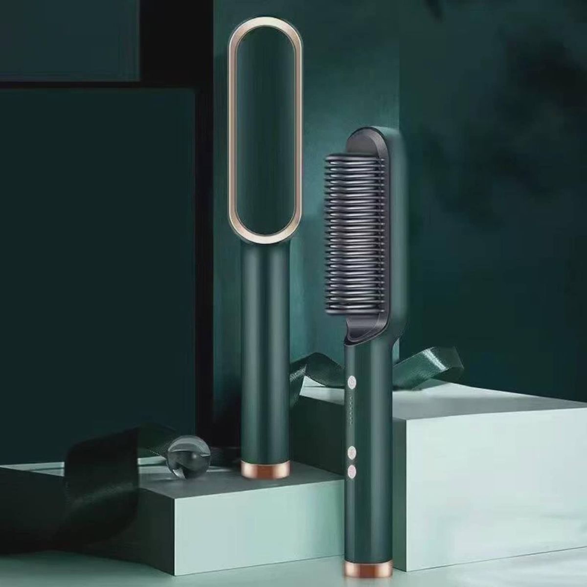 Ceramic Hair Curler Brush✨