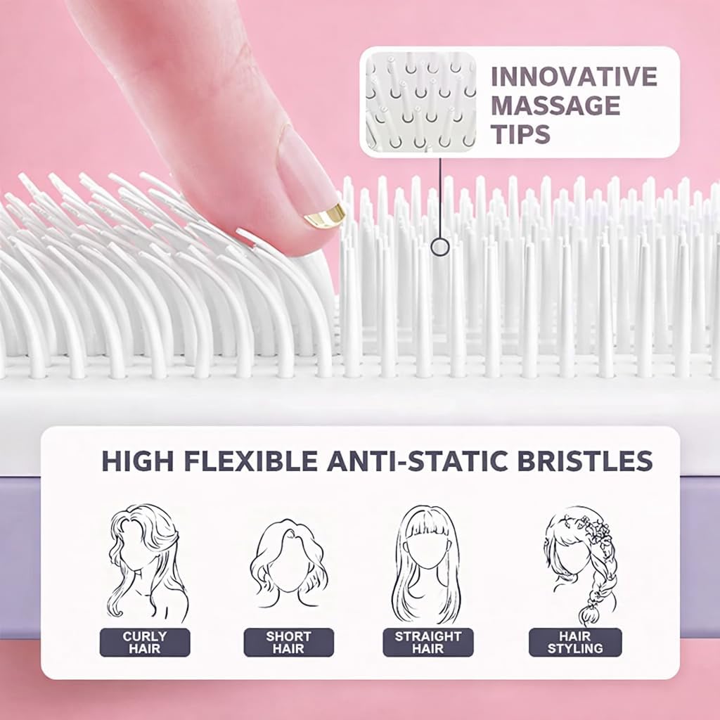 RECLUSE Hair Straightener Brush for Women💇