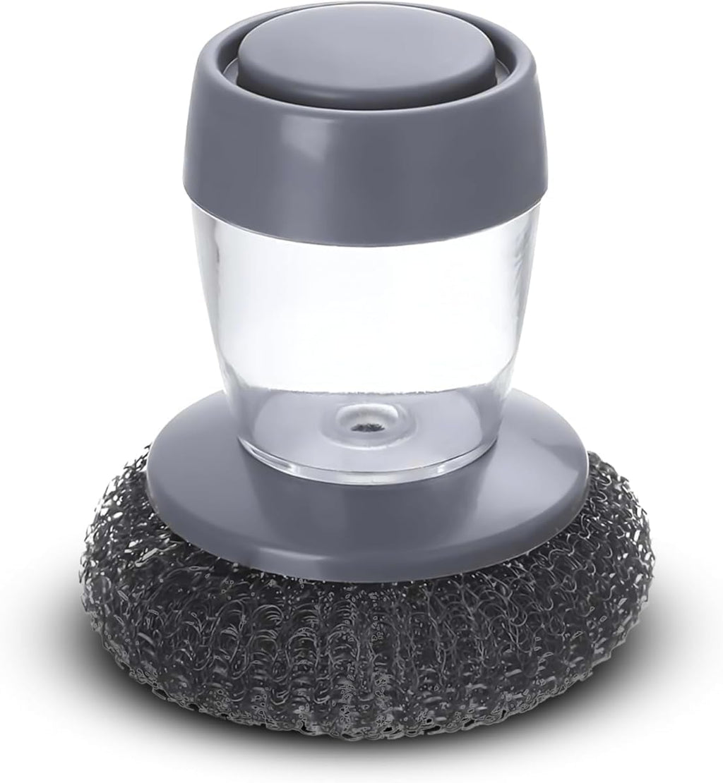 ✨ 2-in-1 Liquid Soap Dispensing Brush