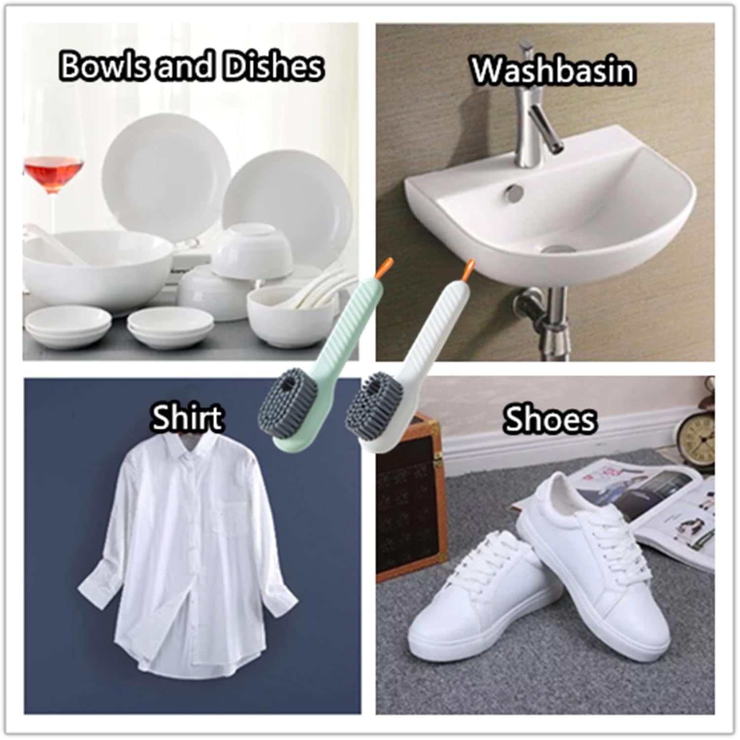 Multifunctional Shoe Polishing Brush