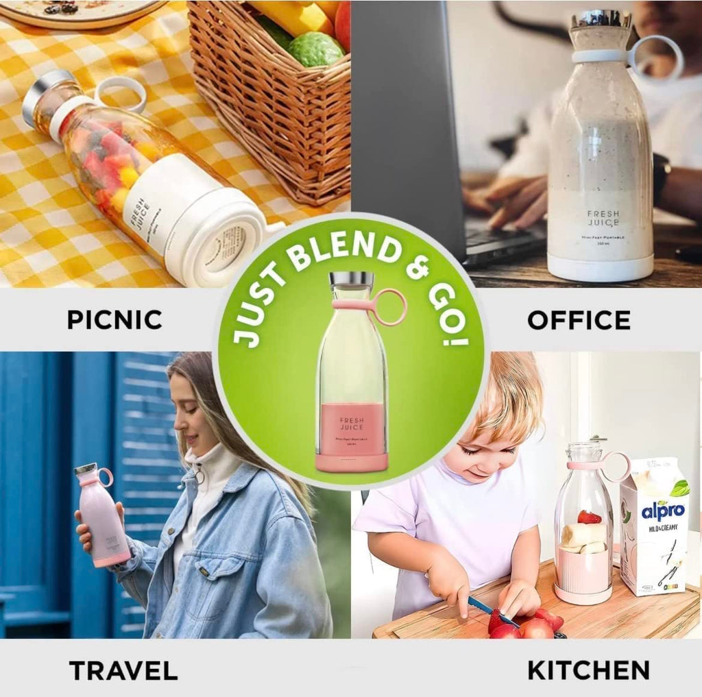 Electric Portable Mini Juicer Bottle